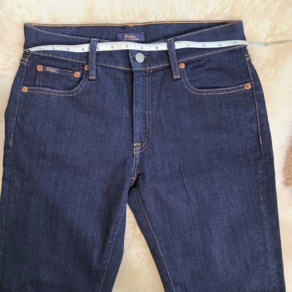 Polo Ralph Lauren The Tompkins Skinny Dark Wash Jeans -NWOT - Picture 9 of 10